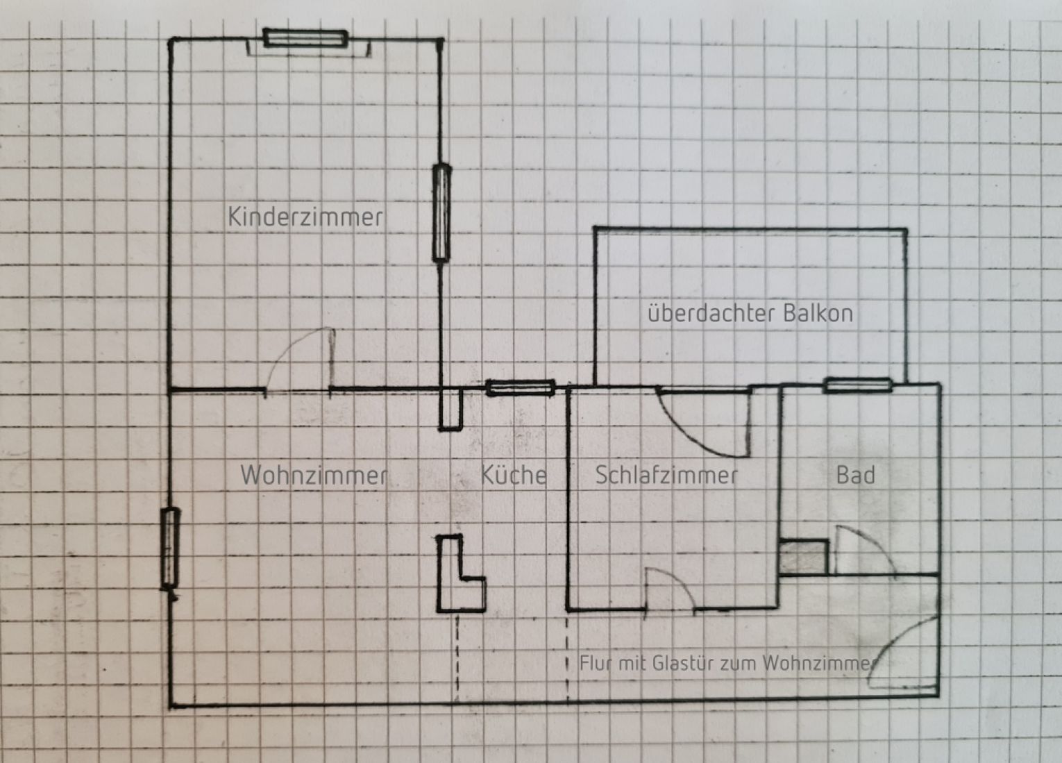 3-Raum Wohnung • Kaßberg • offene Küche • großer Balkon • Stellplatz • in Chemnitz • schnell sein