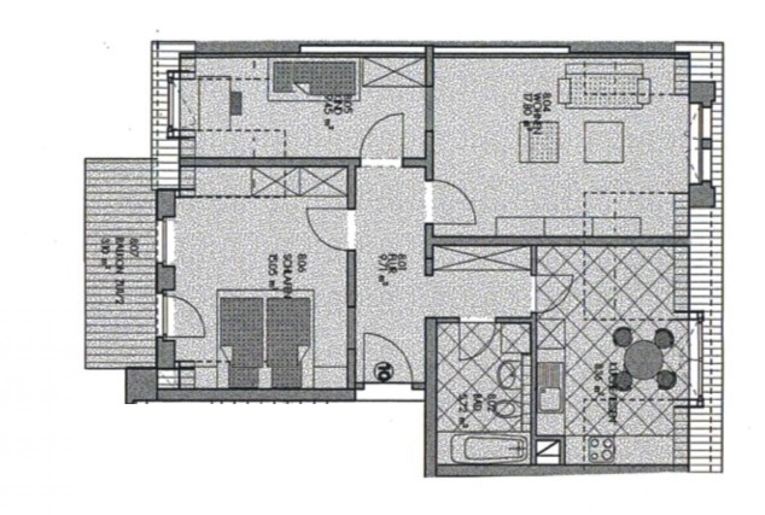 Kaßberg • 3 Zimmer • Balkon • Parkett • Bad mit Wanne • Aufzug • Dachgeschoss-Flair • Anschauen !? - Photo 2