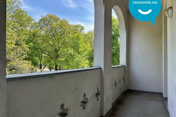 2-Raum Wohnung • Kaßberg • zur Miete • mit Balkon • Chemnitz • offene Küche • Erker