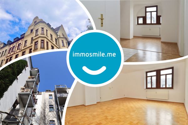 1-Raum Wohnung • Einbauküche • Parkettboden • Kaßberg • zur Miete • Single- / Studenten • Chemnitz