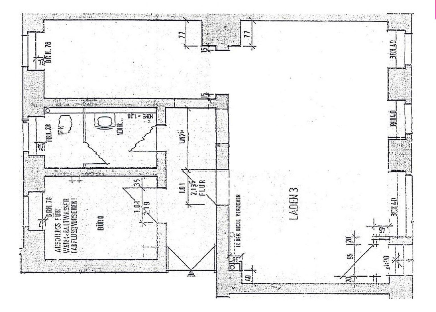 Bürofläche • hell und freundlich • frei gestaltbar • einmal anschauen ?