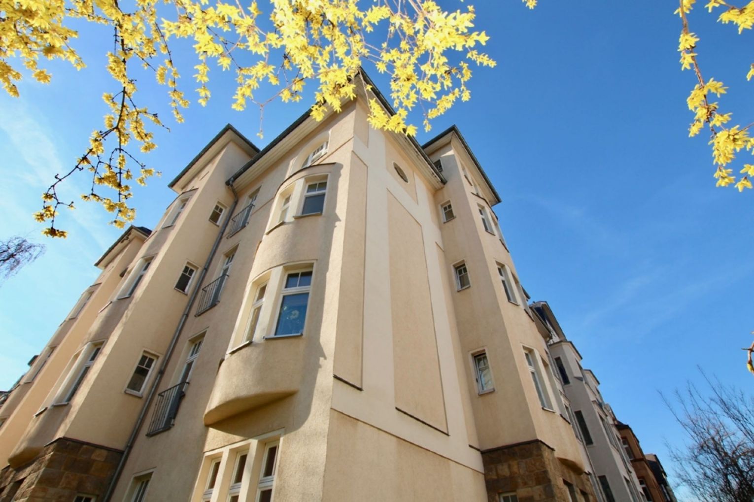 Eigentumswohnung • Einbauküche • Kaßberg • in Chemnitz • mit Parkett • vermietet • jetzt vorsorgen