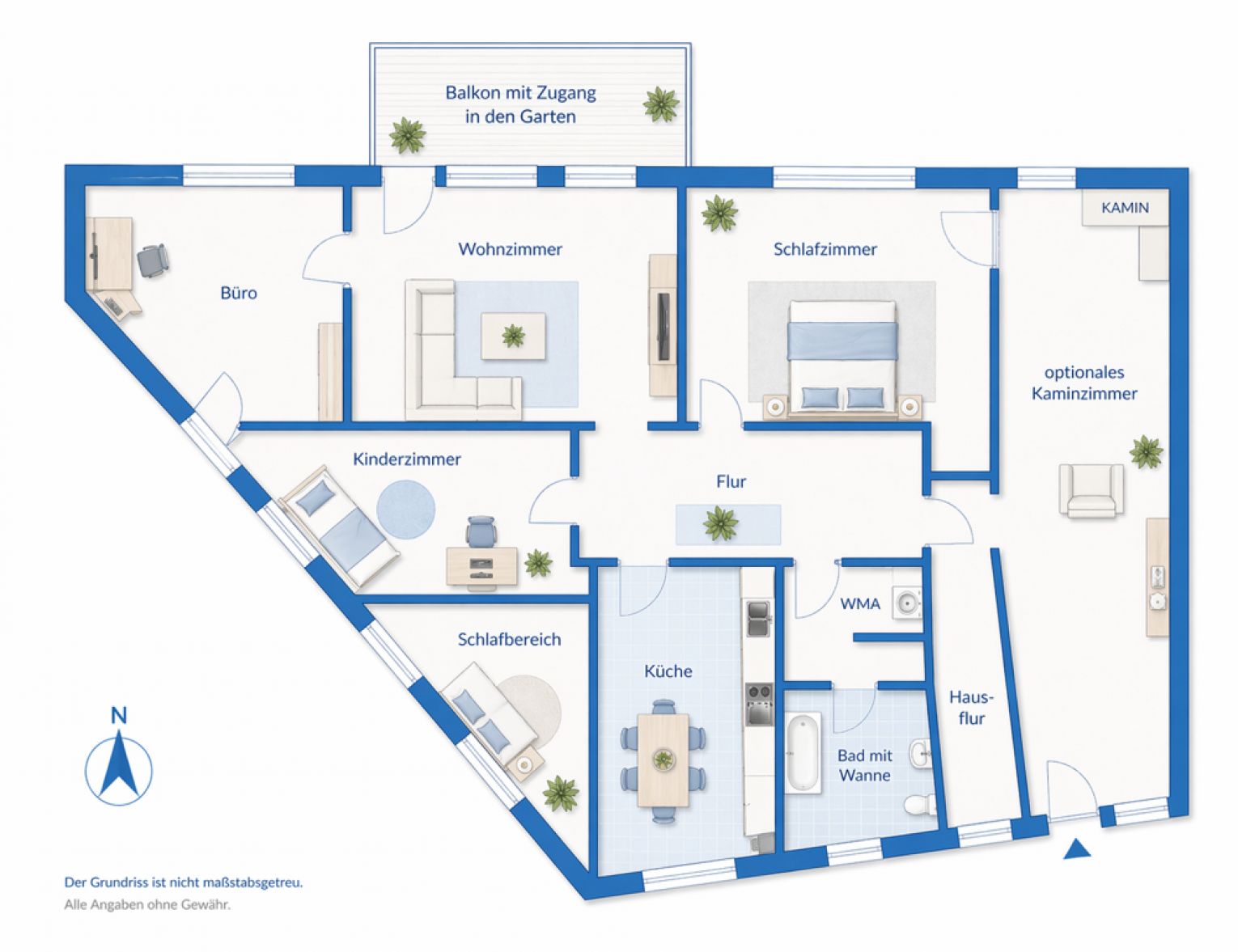 Hartmannsdorf • viel Platz • 4-5 Zimmer • eigener Garten • Terrasse • Garage • wie im Eigenheim