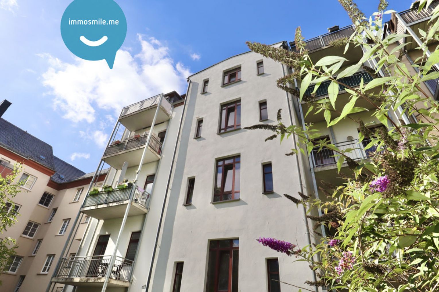 2 Zimmer • mit Einbauküche • Balkon • Eigentumswohnung • auf dem Kaßberg • in Chemnitz