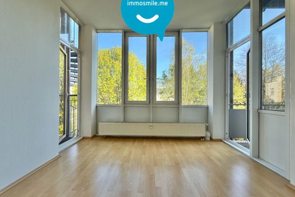 auf dem Kaßberg • in Chemnitz • 2 Zimmer • mit Balkon • Einbauküche • zur Miete • jetzt anschauen!