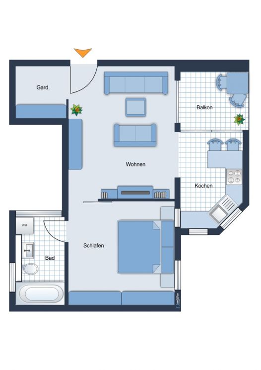 in Chemnitz • Eigentumswohnungen • im Paket • mit Balkon • Stellplatz • Schloßchemnitz • 2-2-Raum