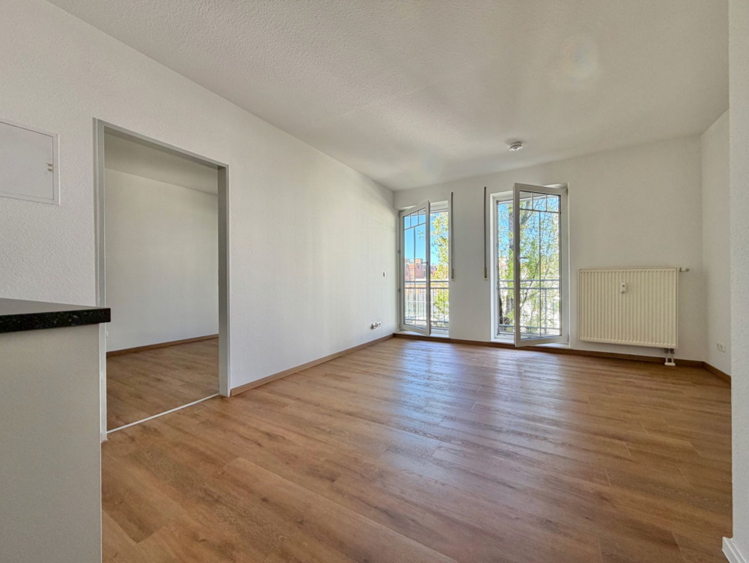 mit Balkon • Einbauküche • neu saniert • zur Miete • 2 Zimmer • in Chemnitz • nähe zur Universität!