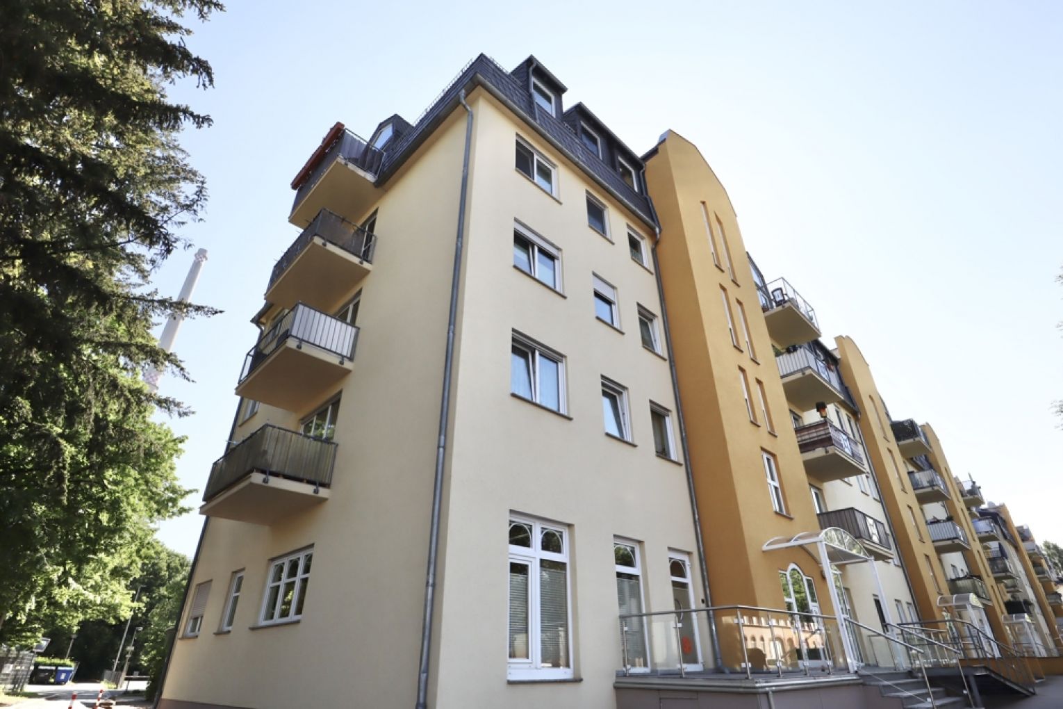 3-Raum Wohnung in Chemnitz • Balkon • Einbauküche • Stellplatz • Altchemnitz • jetzt anrufen