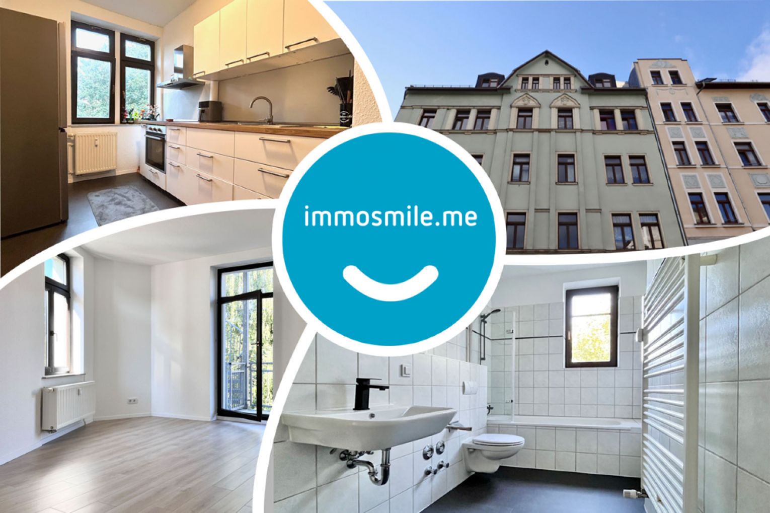 2 Zimmer • in Schloßchemnitz • Altbau • vermietet • Balkon • Einbauküche • Eigentumswohnung • kaufen