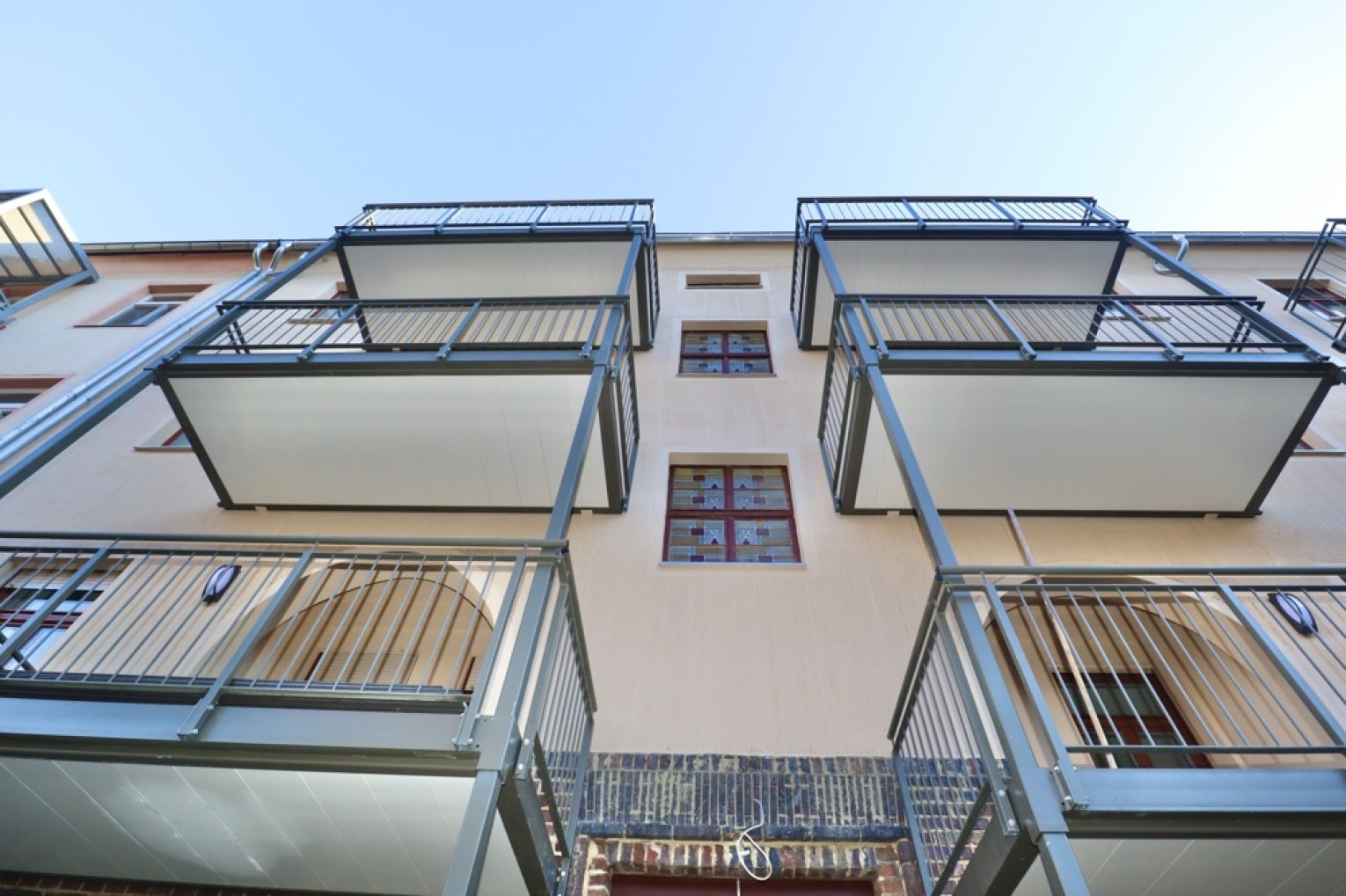 2-Raum Wohnung • Balkon • Chemnitz • offene Küche • Fußbodenheizung • Erstbezug • Lutherviertel