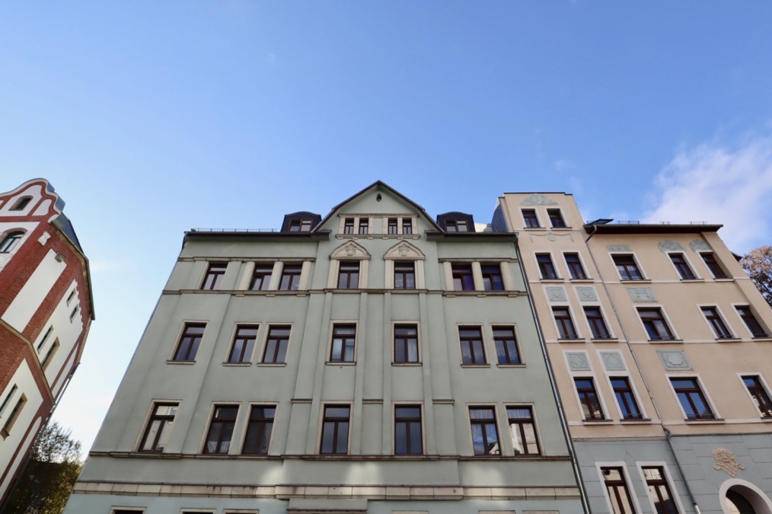 2 Zimmer • in Schloßchemnitz • Altbau • vermietet • Balkon • Einbauküche • Eigentumswohnung • kaufen