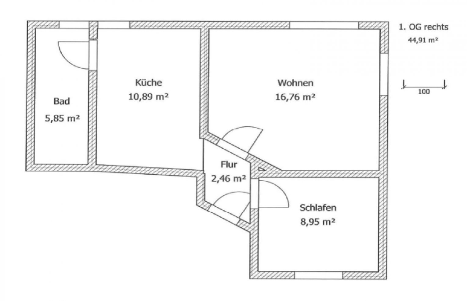 2-Zimmer • Laminat • Tageslichtbad mit Dusche • große Wohnküche • Stellplatz • jetzt anschauen