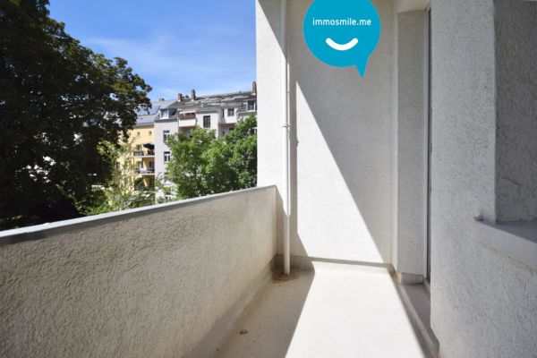 Kaßberg • 4-Zimmer • Sonnenbalkon • Tageslichtbad • Laminat • Stellplatz • Anschauen!?