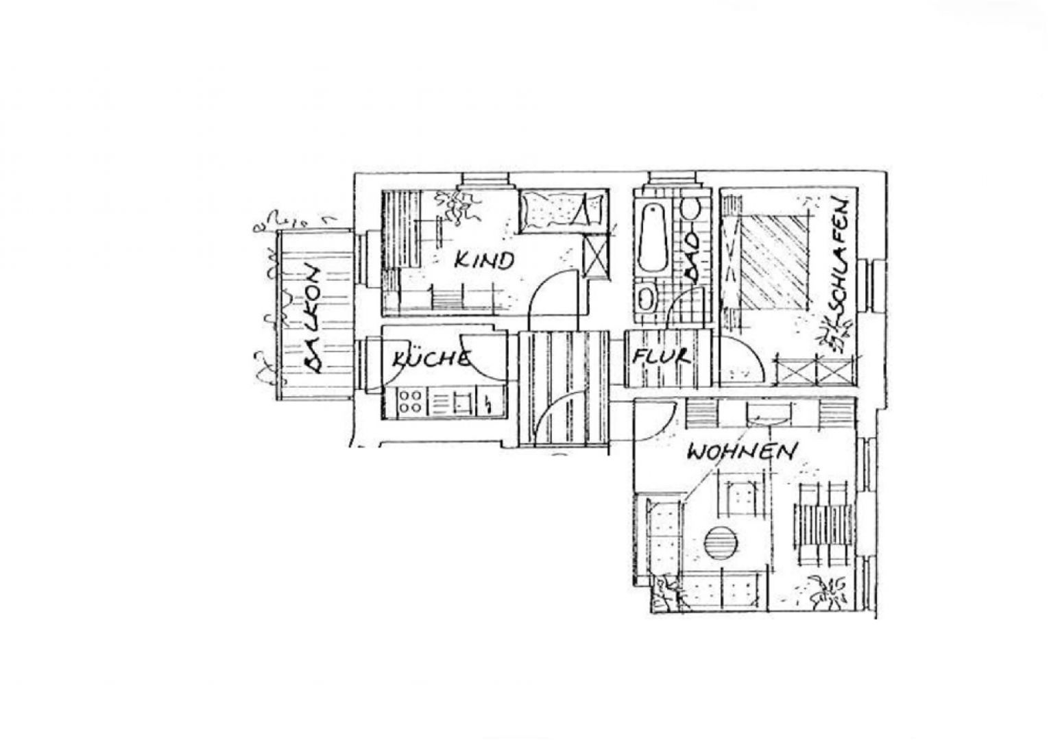 Altchemnitz • Eigentumswohnung • 3 Zimmer • vermietet • mit Balkon • Anschauen und Kaufen