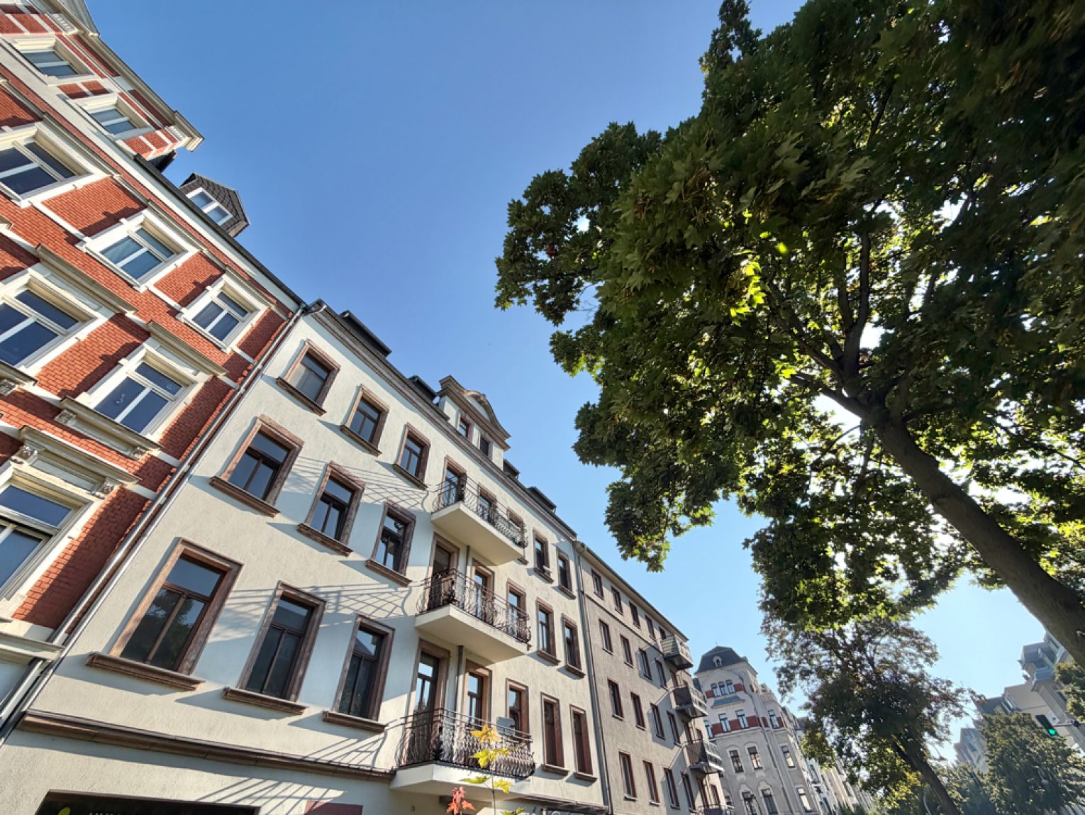 3 Zimmer • mit Balkon • Einbauküche • auf dem Kaßberg • in Chemnitz • zur Miete • ab sofort frei!