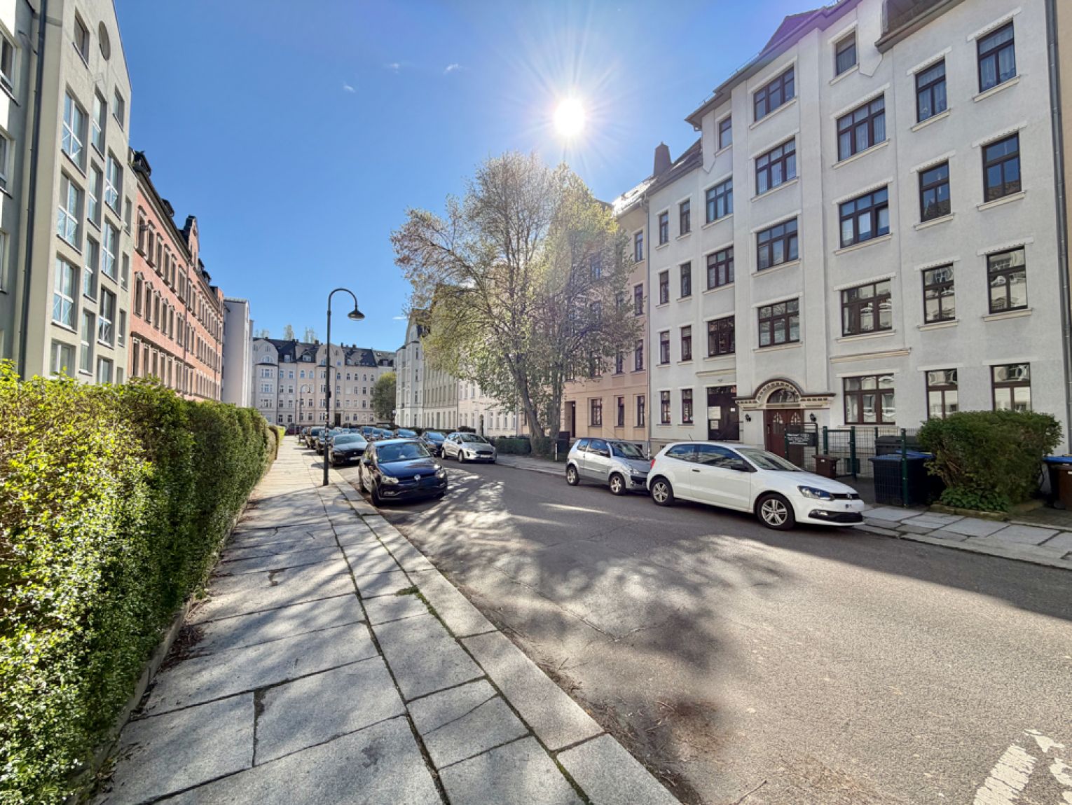 Eigentumswohnung • in Chemnitz • auf dem Kaßberg • 2 Zimmer • mit Balkon • vermietet • jetzt kaufen