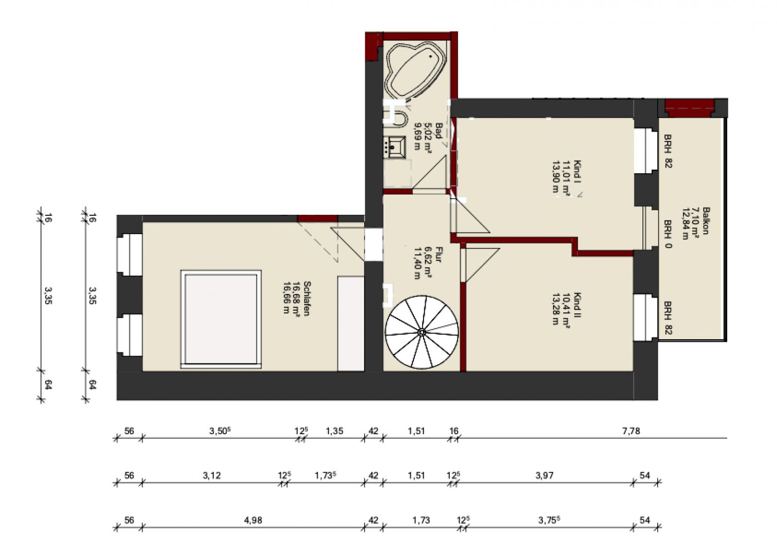 4-Raum • Lutherviertel • 2 Bäder • 2 große Balkone • Stellplätze • energetisch saniert • ruhige Lage