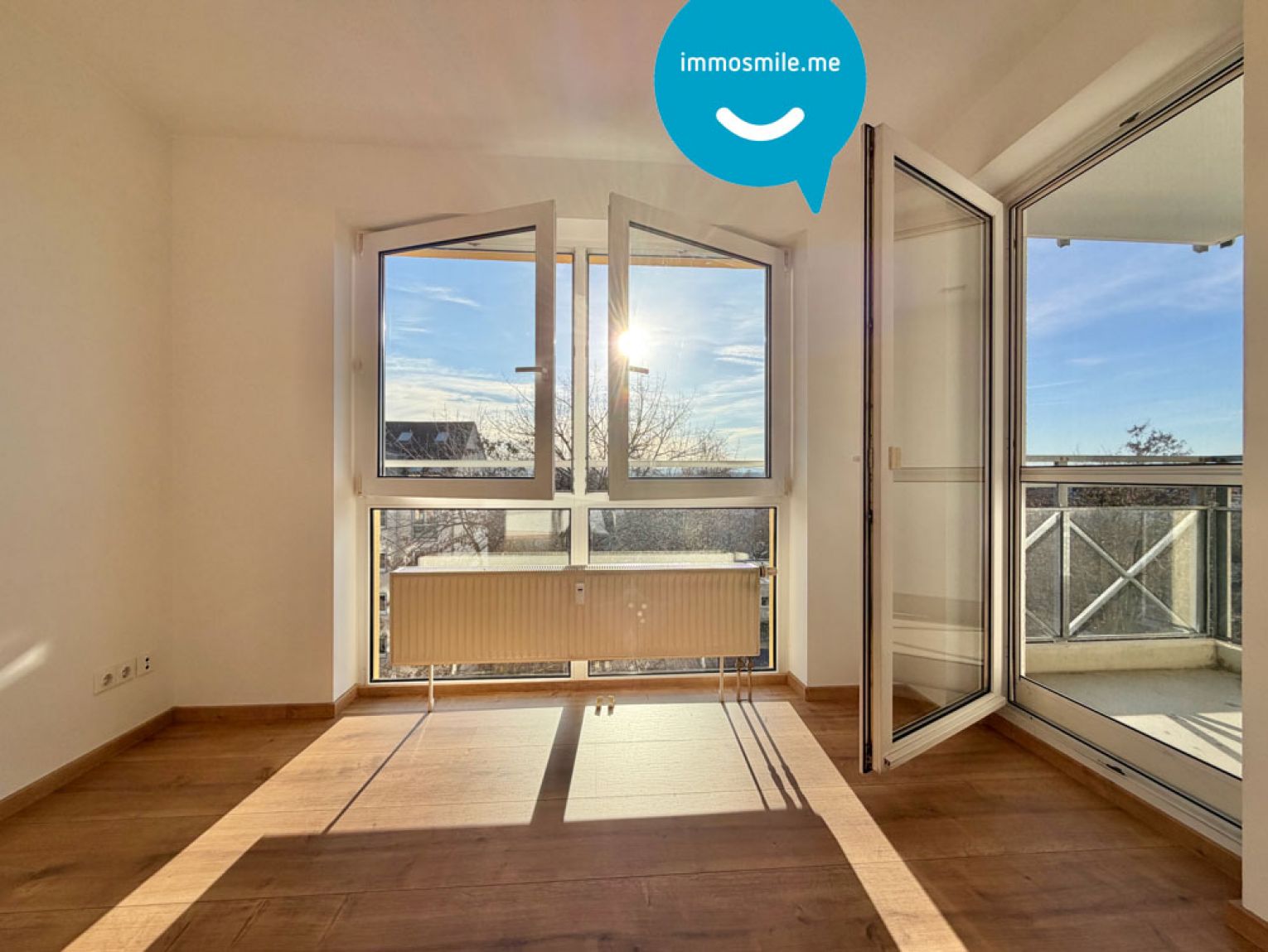 2 Zimmer • Wohnung • zur Miete • mit Balkon • Tiefgarage • in Schloßchemnitz • schnell sein!