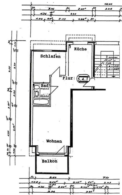 1,5-Raum Wohnung in Chemnitz • Balkon • Tageslichtbad • Einbauküche  • Ebersdorf • jetzt mieten