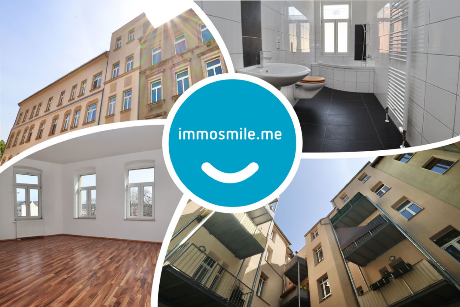4-Zimmer • Mietwohnung • individuell • Chemnitz • Zentrum • Tageslichtbad • modern • jetzt anrufen