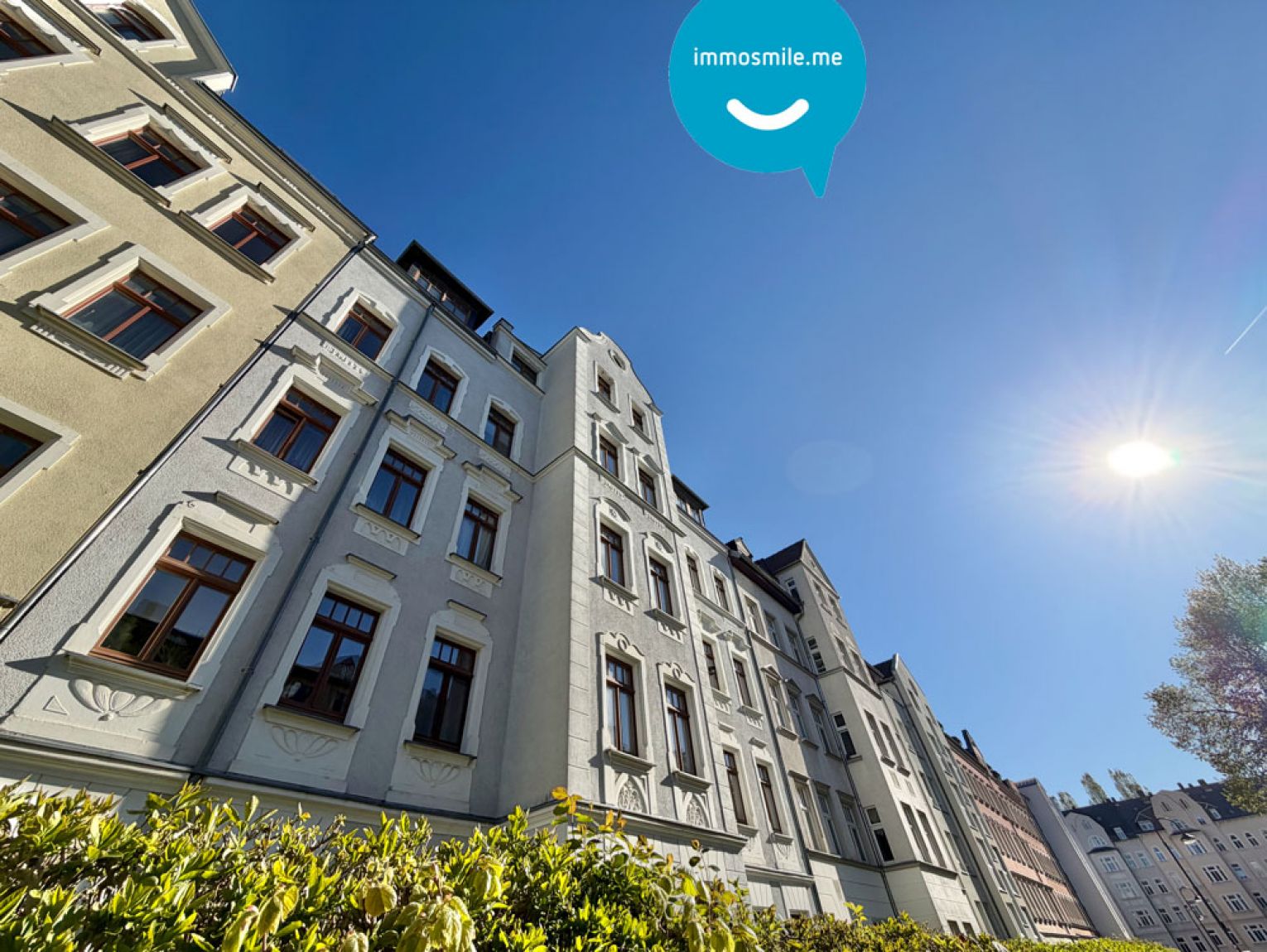 Eigentumswohnung • auf dem Kaßberg • in Chemnitz • 4 Zimmer • vermietet • mit Balkon • jetzt kaufen!
