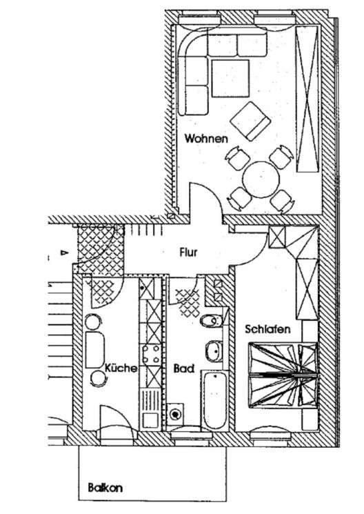 2 Zimmer • Schloßchemnitz • zur Miete • Balkon • Aufzug • jetzt anschauen und mieten - Photo 1