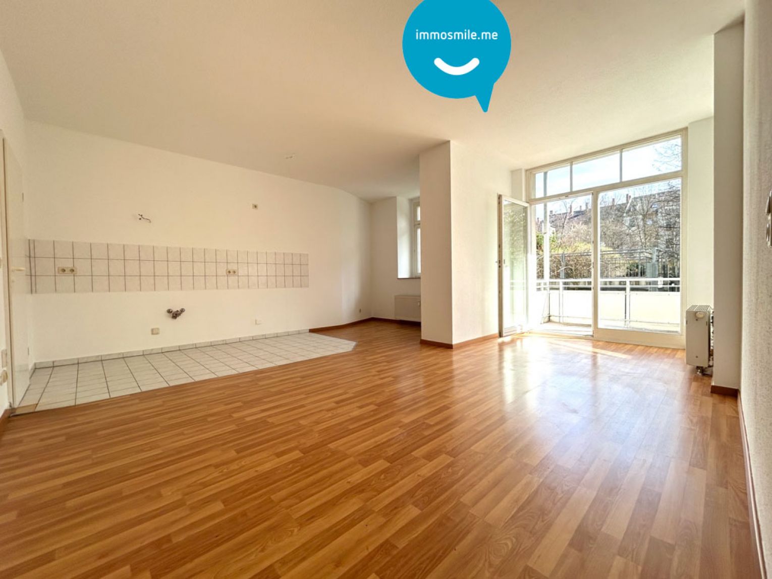 Kaßberg • offenes Wohnen • Balkon • 2 Zimmer • Tiefgarage • zur Miete • schnell sein