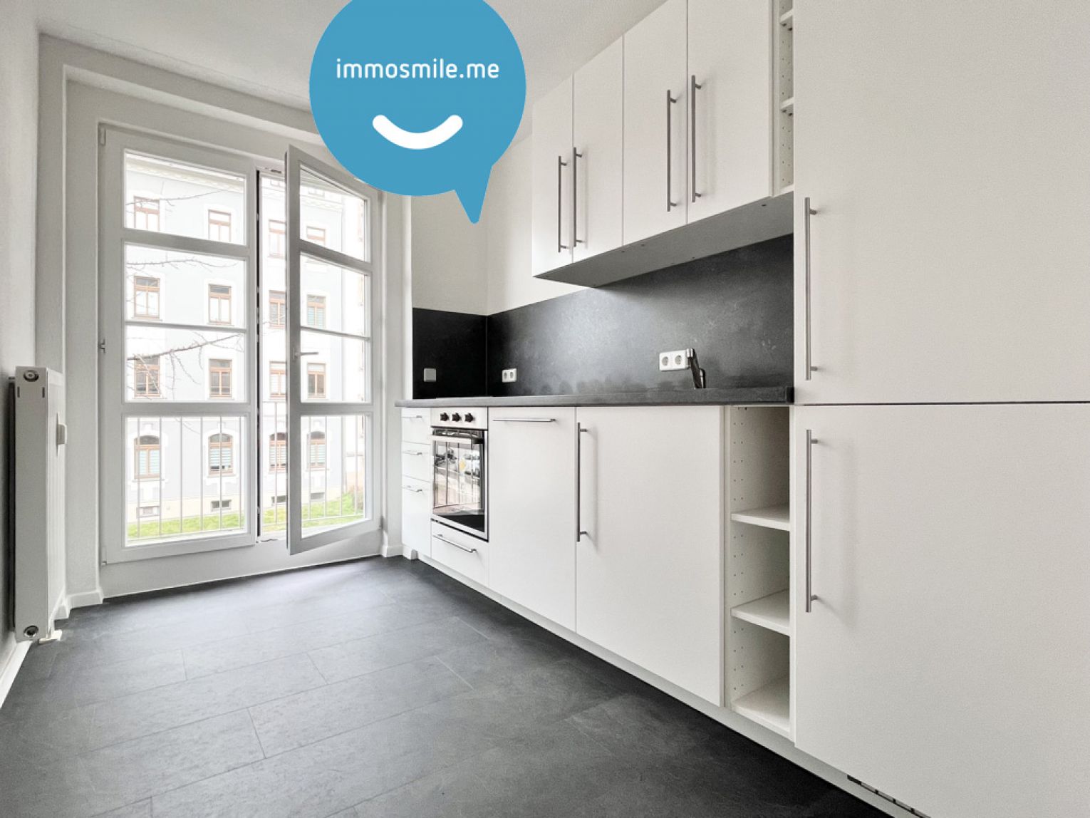 Balkon • 2-Raum Wohnung • Chemnitz • modern & hell • Hilbersdorf • Einbauküche • jetzt anrufen