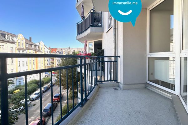 1 Zimmer • Balkon • Einbauschrank • Aufzug • Tiefgarage • Kaßberg • schnell sein lohnt sich