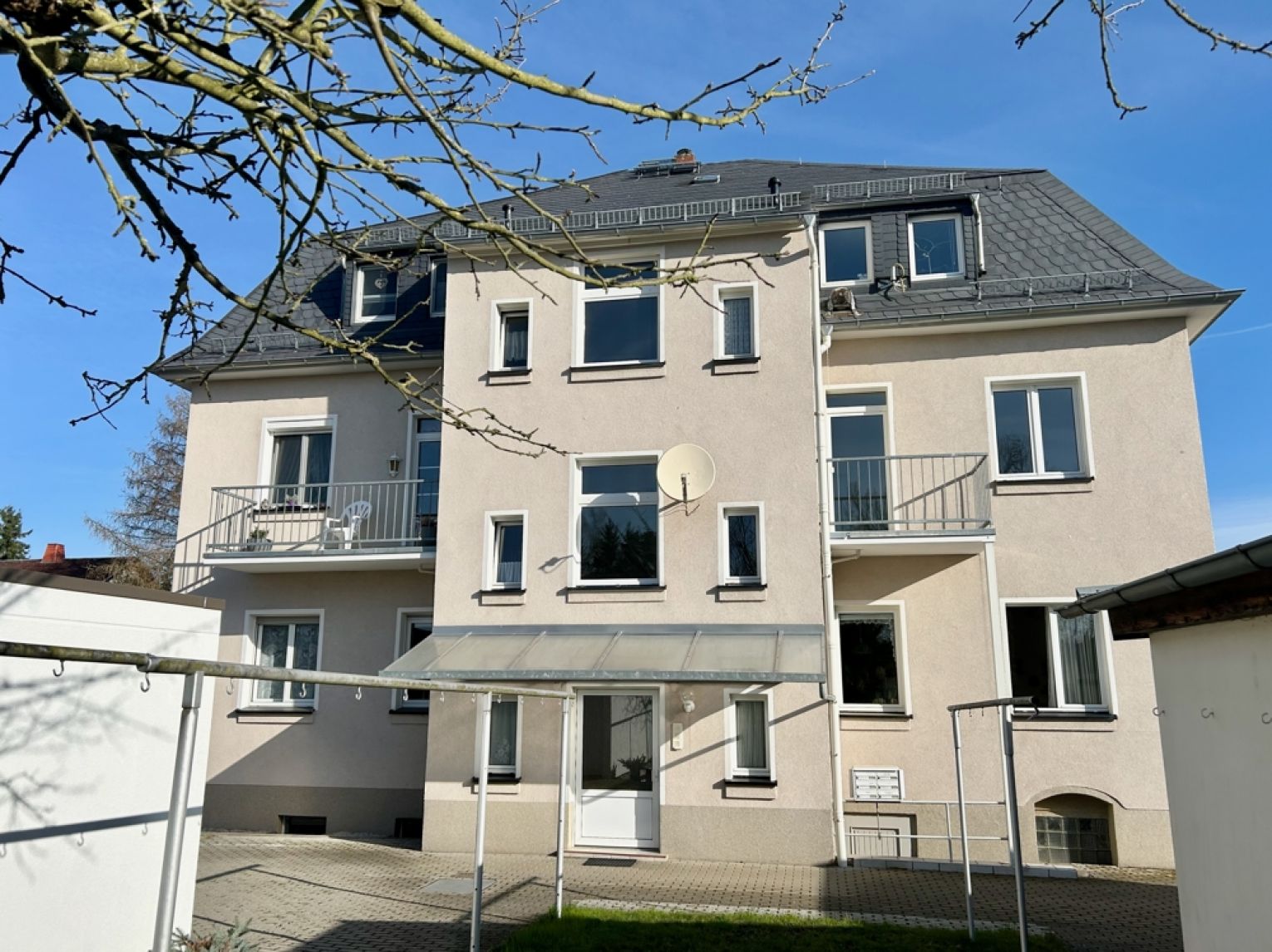 Jetzt mieten • 3 Zimmer Wohnung • Balkon • Wintergarten • Neu saniert • Garage • in Reichenbrand