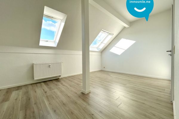 2 Zimmer • Schlosschemnitz • Dachgeschoss • schick und neu • Einbauküche • MIETEN