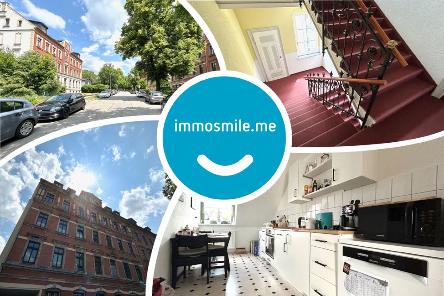 Schloßchemnitz • Küchwaldnähe • vermietet • 2-Zimmer • Stellplatz • Dachgeschoss • Balkon • kaufen