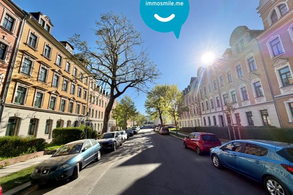 Eigentumswohnung • drei Wohnungen in einem Haus • mit Balkon • vermietet • Kapitalanlage • Chemnitz