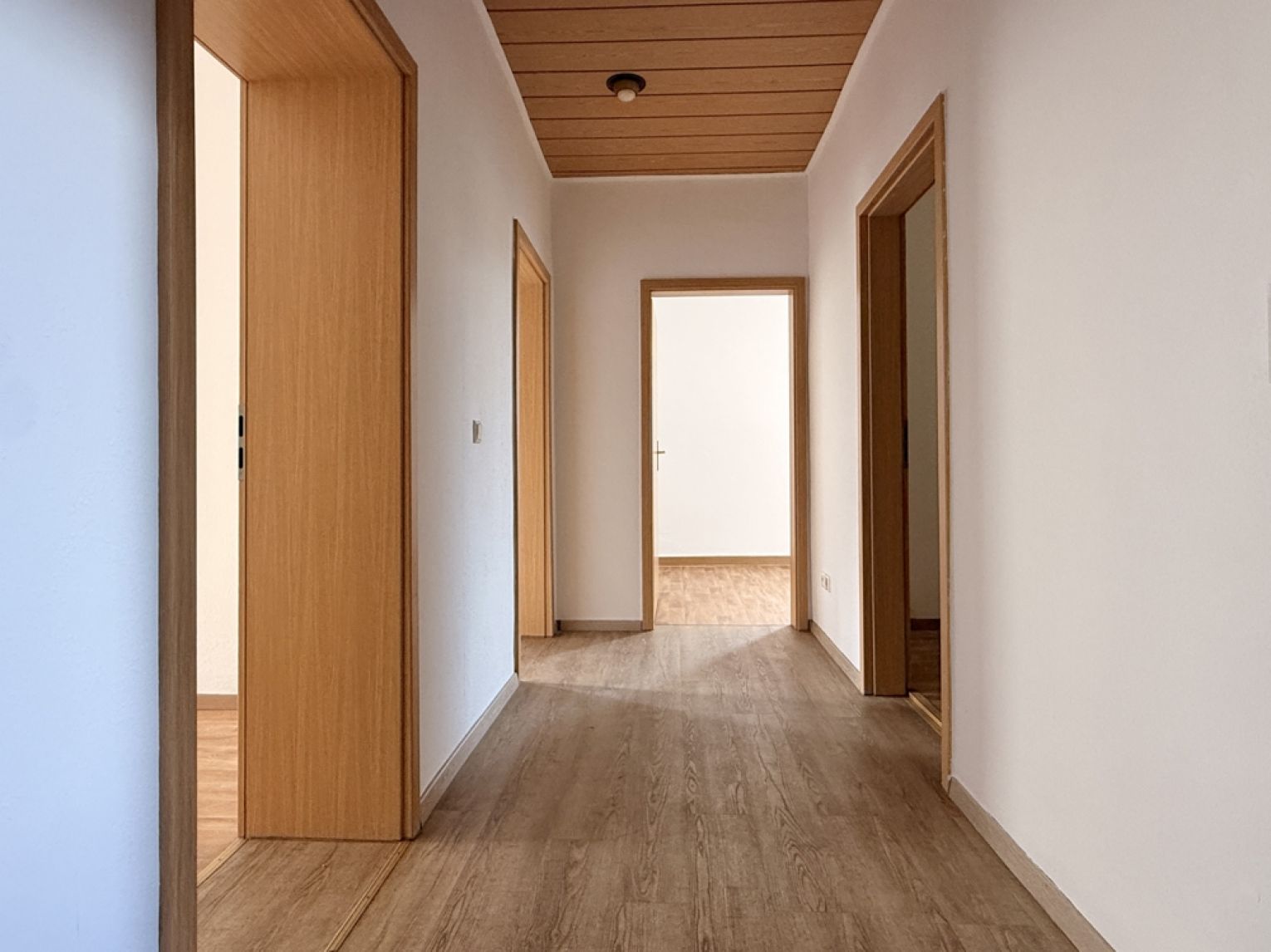 ruhige 3 Zimmer • Tageslichtbad mit Dusche • geräumige Küche • Laminat • günstig mieten 