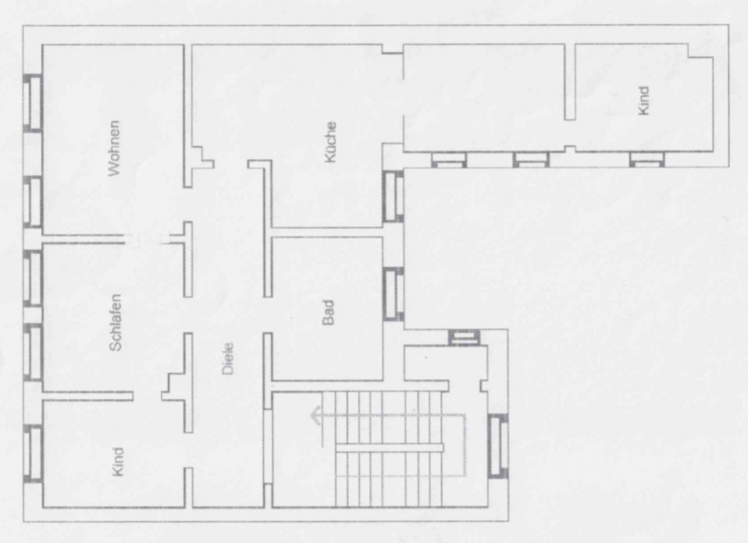 Tageslichtbad • 130 qm • modernes Laminat • 4-5 Zimmer • in Meerane • Mieten !?
