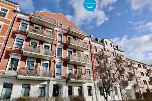 Eigentumswohnung • 2-Zimmer • vermietet • mit Balkon • Schlosschemnitz • jetzt investieren