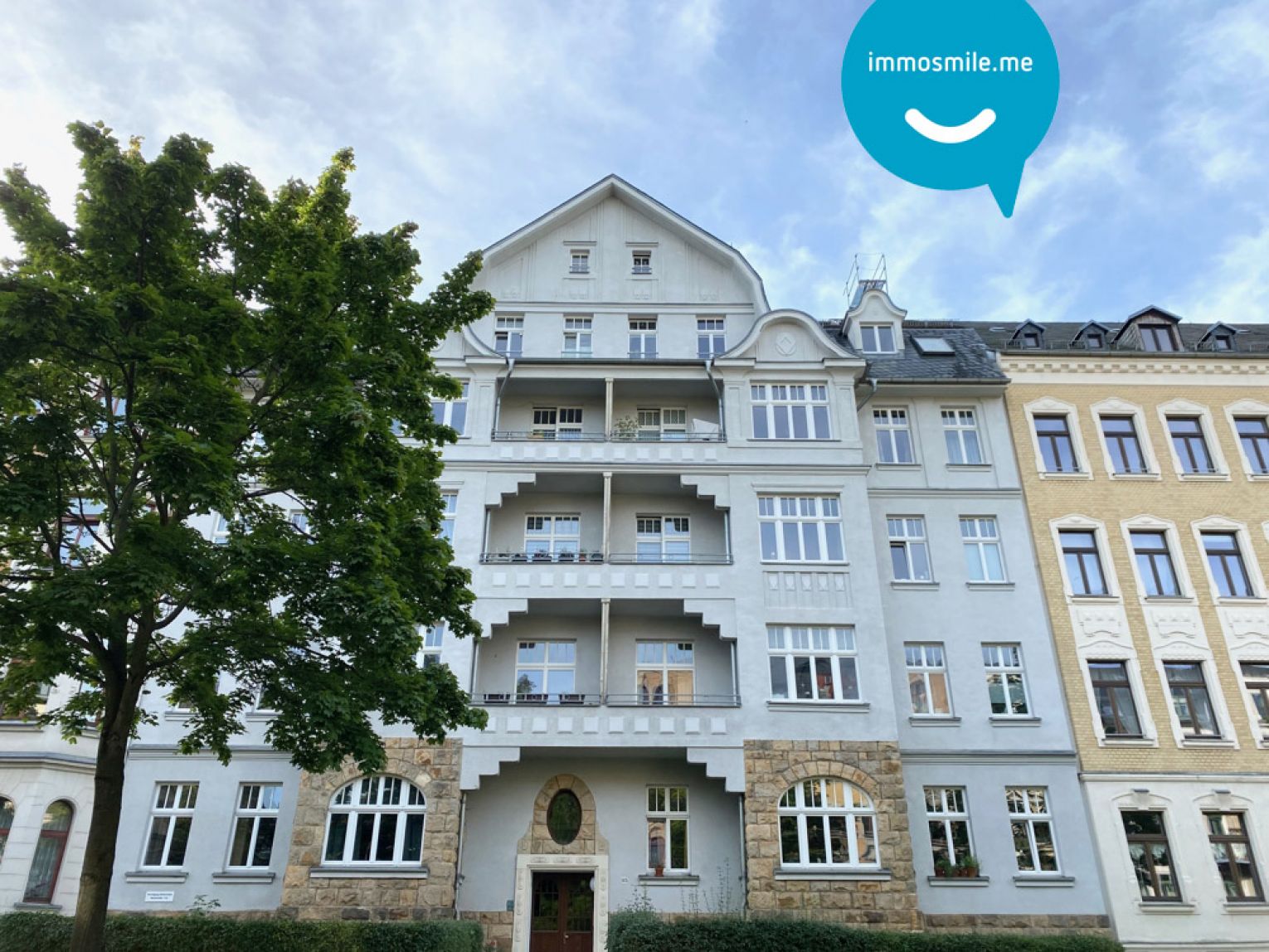 Kaßberg • 2-Zimmer • zwei Balkone • in Chemnitz • Einbauküche • jetzt Termin vereinbaren