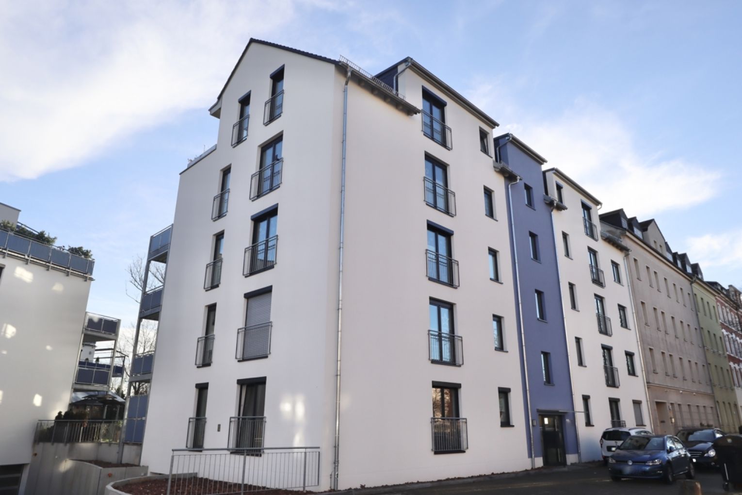2-Raum Wohnung • Terrasse • Fußbodenheizung • modern • Schloßchemnitz • Erdgeschoss • jetzt mieten