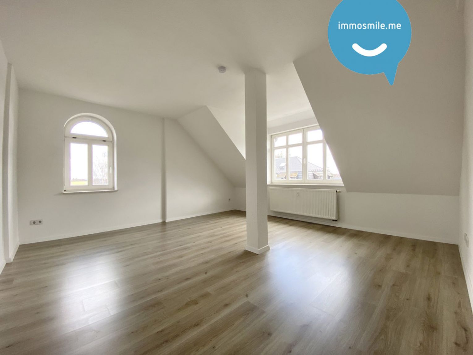 1 Zimmer • Dachgeschoss • mit Balkon • vermietet • Eigentumswohnung • in Chemnitz • Kappel