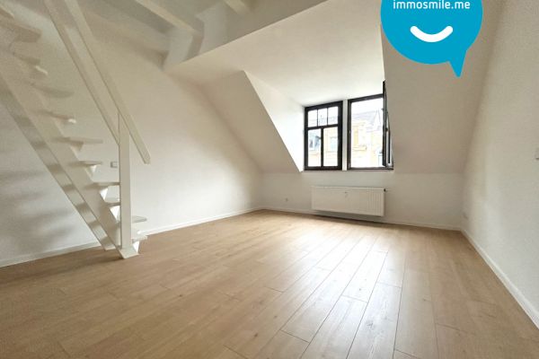 Dachgeschoss • 2-Raum • Wanne • in Chemnitz •  Maisonette • mal was anderes • jetzt MIETEN