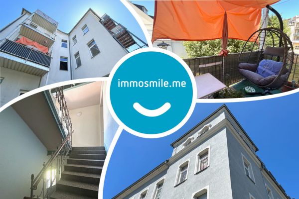 Altchemnitz • Eigentumswohnung • 3 Zimmer • vermietet • mit Balkon • Anschauen und Kaufen