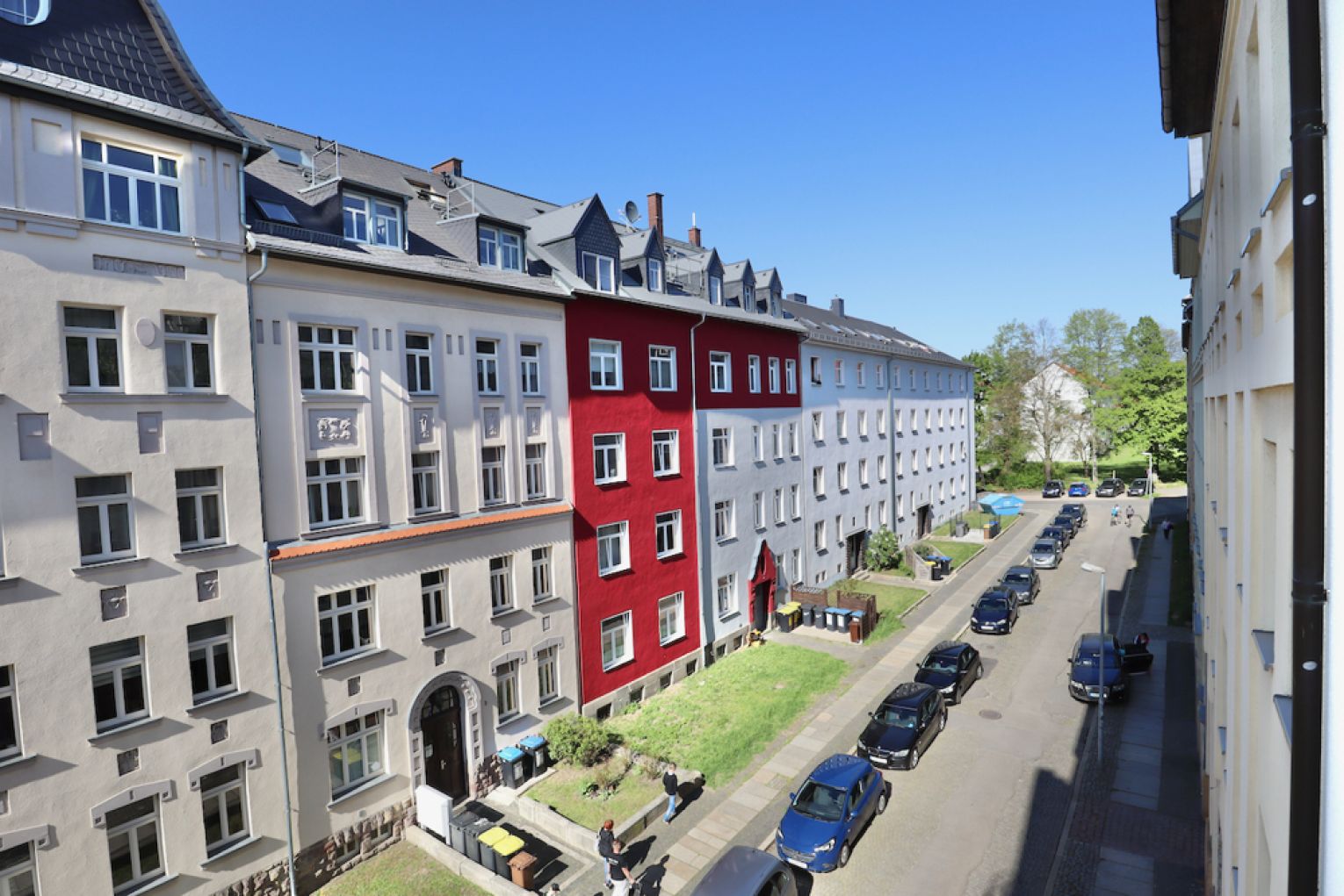 1-Zimmer • Chemnitz • Uni-Nähe • Einbauküche • Balkon • Studenten-Wohnung • Lutherviertel