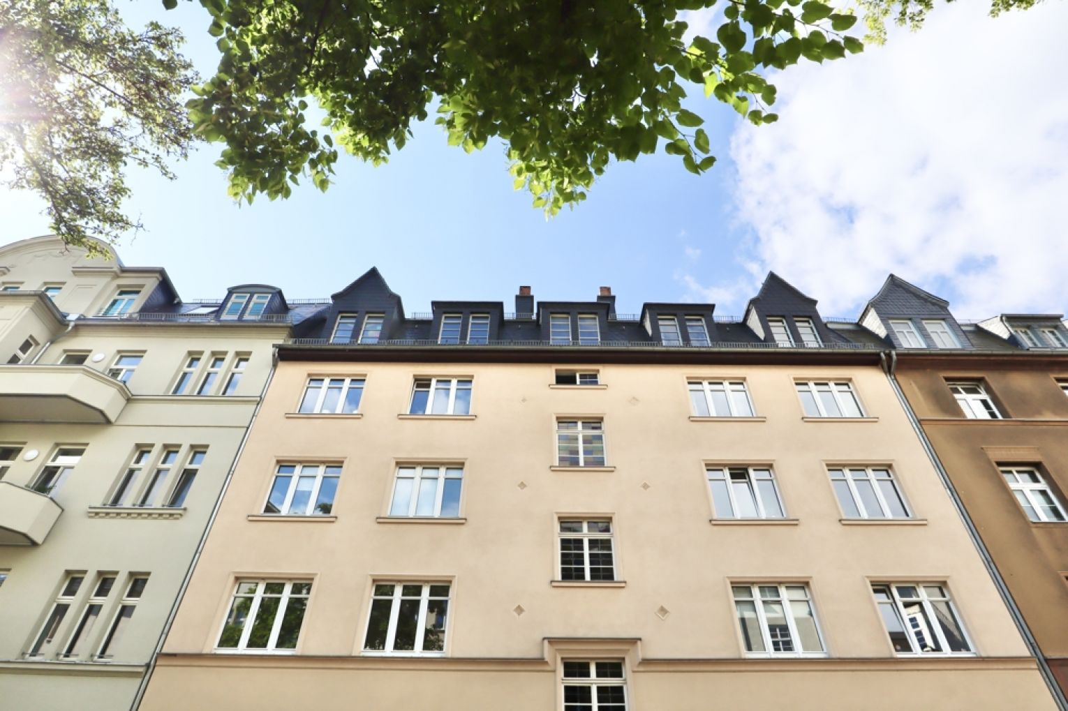 2-Raum Wohnung • Kaßberg • Balkon • Chemnitz • Einbauküche • neuer Boden • zur Miete